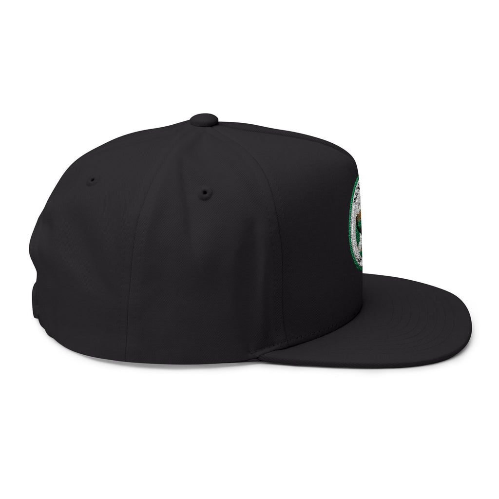 PackedPaws "Leave No Paw Behind" Embroidered Flat Bill Cap  or