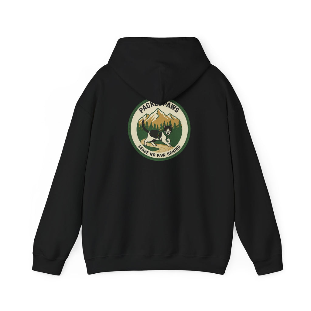 Adventure Cat Hoodie – PackedPaws Leave No Paw Behind Unisex Hoodie