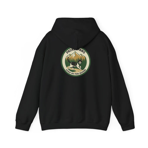 Adventure Cat Hoodie – PackedPaws Leave No Paw Behind Unisex Hoodie