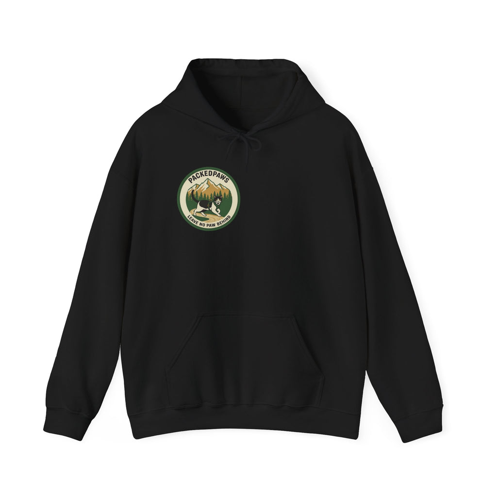 Adventure Cat Hoodie – PackedPaws Leave No Paw Behind Unisex Hoodie
