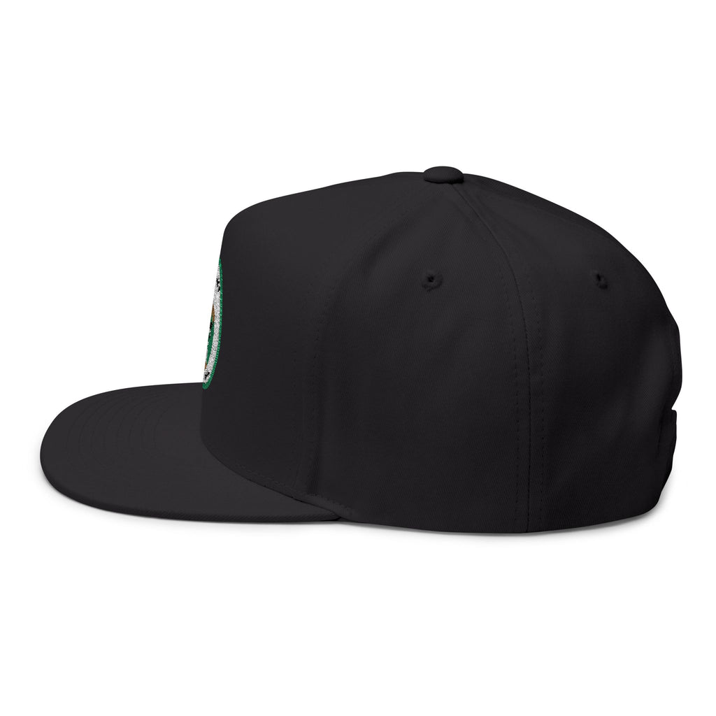 PackedPaws "Leave No Paw Behind" Embroidered Flat Bill Cap  or